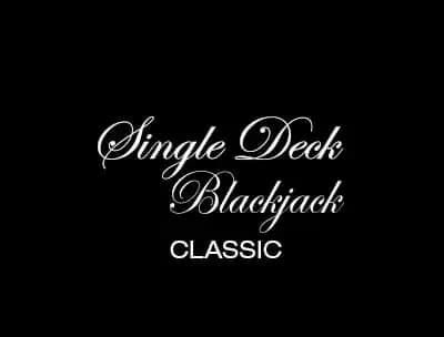 Classic Single Deck Blackjack