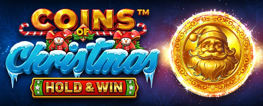 Jingle your way to big wins with Coins of Christmas at Joe Fortune! Hold & Win Bonuses, Sticky Wilds, and payouts up to 3,600x await.