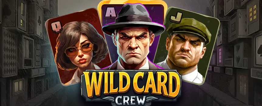 Join the Wild Card Crew at Joe Fortune! Merge symbols, hit Free Spins, and chase Multipliers up to 128x in this thrilling slot.