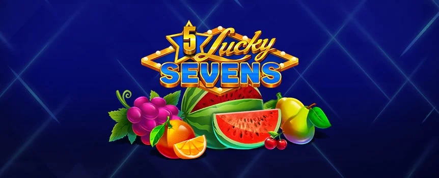 Take a spin on 5 Lucky Sevens at Joe Fortune! Expanding Wilds, Sticky Respins, and payouts up to 1,951x make this a classic worth playing.