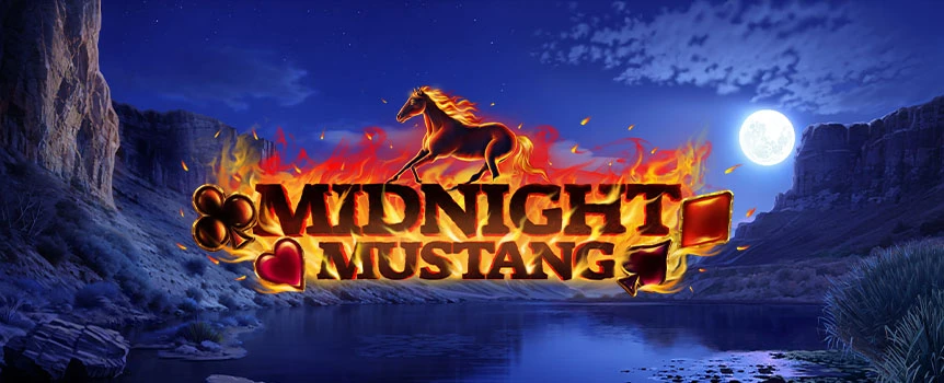 Ride into the mystical prairies with Midnight Mustang. Unlock Wilds, Hold & Win Bonus rounds, and win up to 2,265x your bet across 243 paylines.