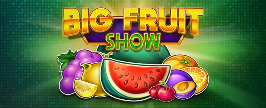 Get your 5-a-day with this deliciously fruity slot game at Joe Fortune! Play Big Fruit Show for a straightforward online slot with 40 paylines and a range of Bonuses.